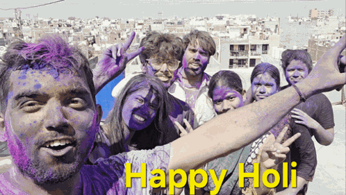 Happy Holi Abye Diwali Nahi Holi Hai Aaj GIF