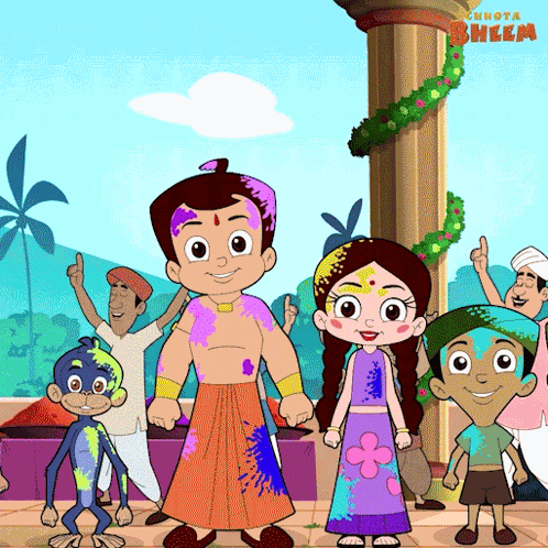 Happy Holi Chutki GIF