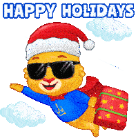 Happy Holidays Christmas Holidays Sticker