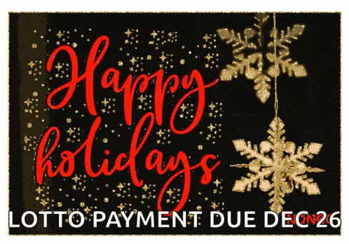 Happy Holidays Glitter GIF