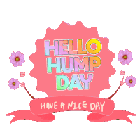 Happy Hump Day Sticker