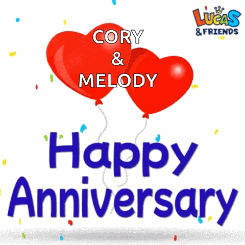 Happy Marriage Anniversary Joyeux Anniversaire GIF