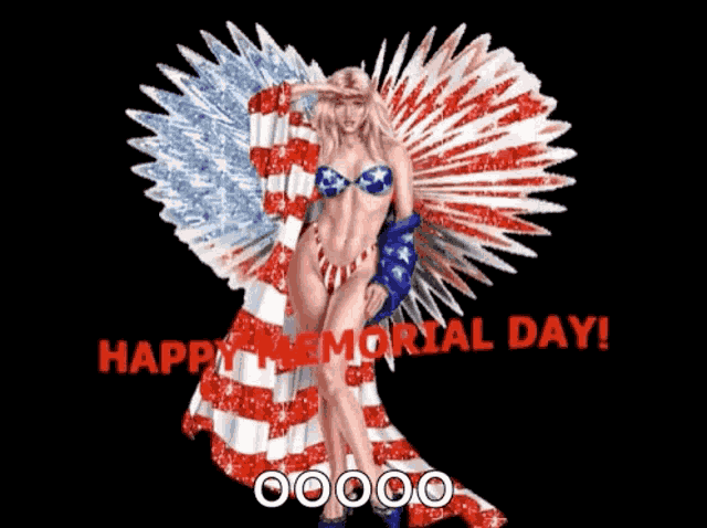 Happy Memorial Day Greetings GIF