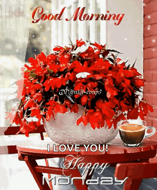 Happy Monday Good Morning GIF