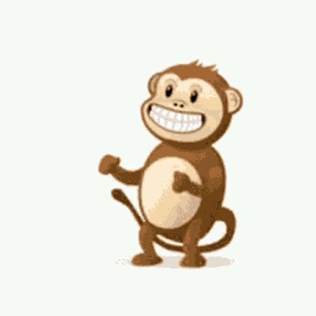 Happy Monkey GIF