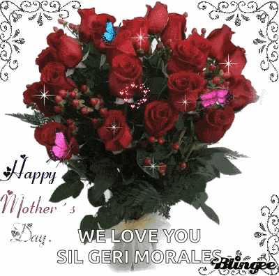 Happy Mothers Day Flowers GIF