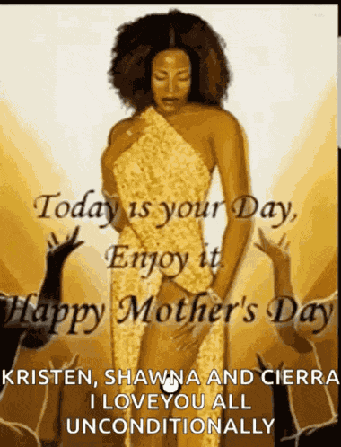 Happy Mothers Day Pose GIF