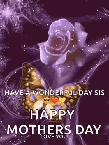 Happy Mothers Day Sparkles GIF
