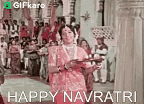 Happy Navratri Gifkaro GIF