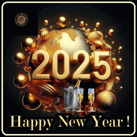 Happy New Year 2025 GIF