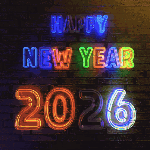 Happy New Year 2026 New Year Celebration GIF