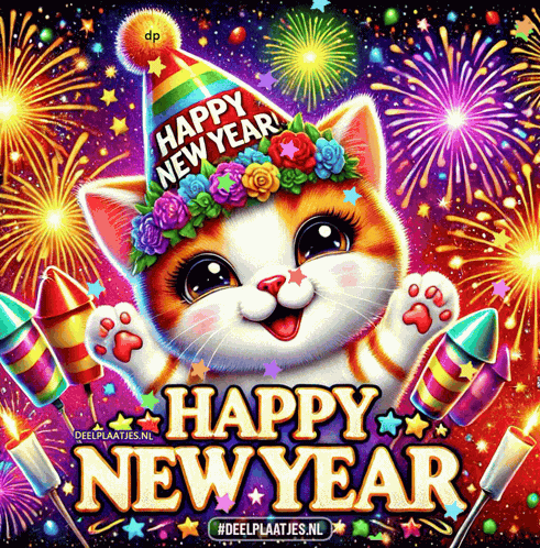 Happy New Year Deelplaatjes Nl GIF