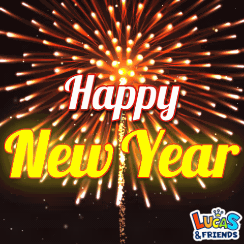 Happy New Year Happy New Year Fireworks GIF