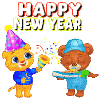 Happy New Year Hny Sticker