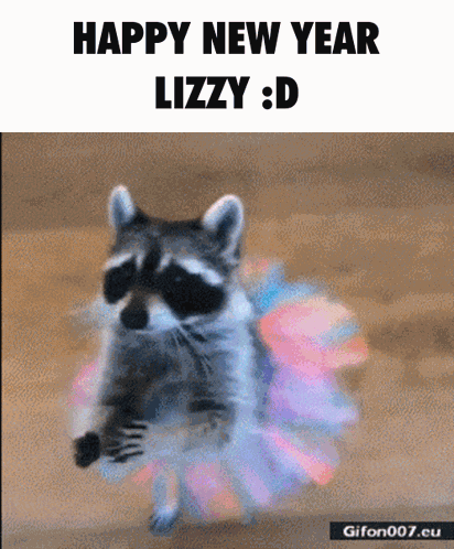 Happy New Year Liz GIF