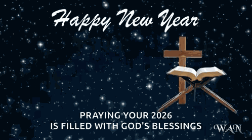 Happy New Year Seasons Greetings GIF
