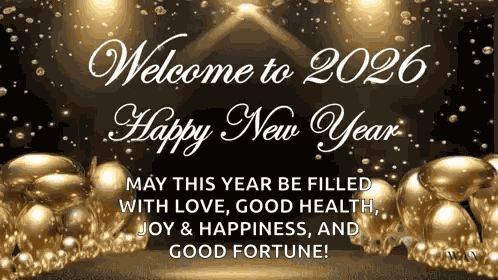 Happy New Year Seasons Greetings GIF