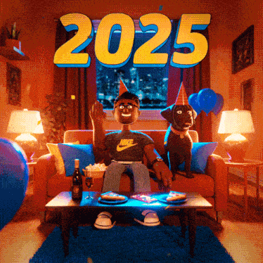 Happy New Years Party GIF