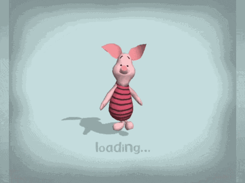 Happy Piglet GIF