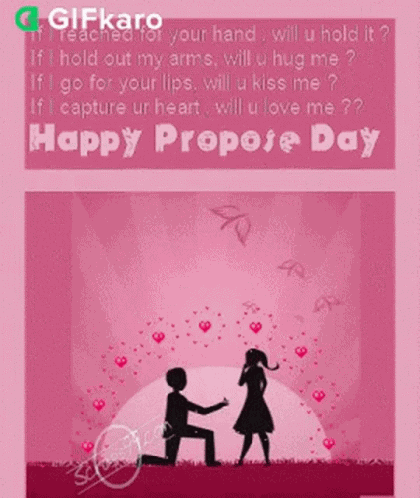 Happy Propose Day Gifkaro GIF