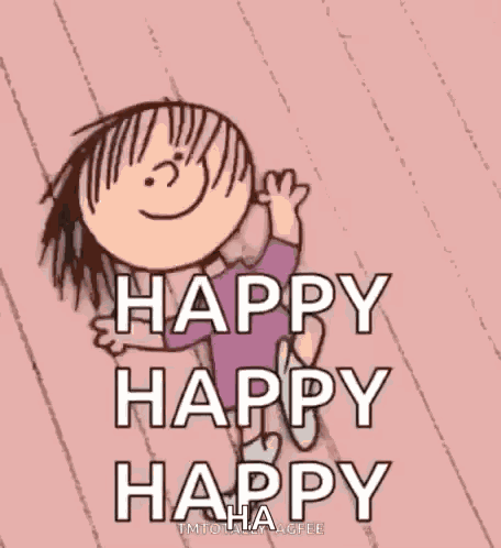 Happy Snoopy GIF
