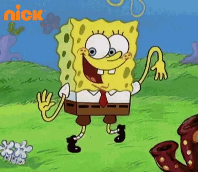 Happy Spongebob GIF