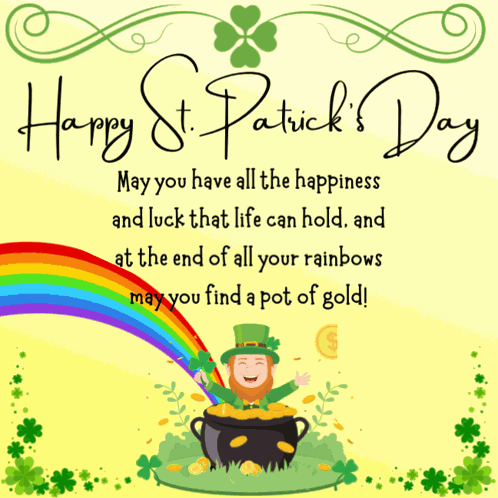 Happy St Patrick'S Day Leprechaun GIF