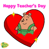 Happy Teacher Day Appreciation Sticker