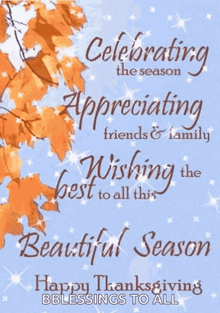 Happy Thankgiving Thanksgiving GIF