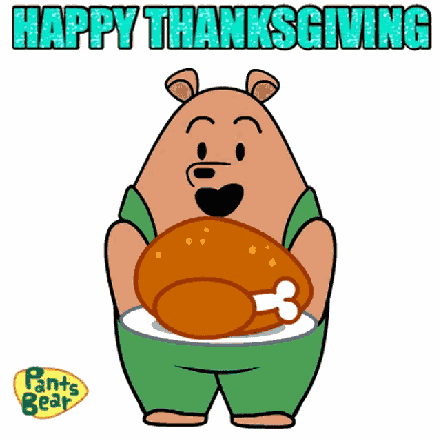 Happy Thanksgiving Blessings GIF