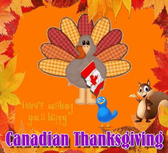 Happy Thanksgiving Canadian GIF