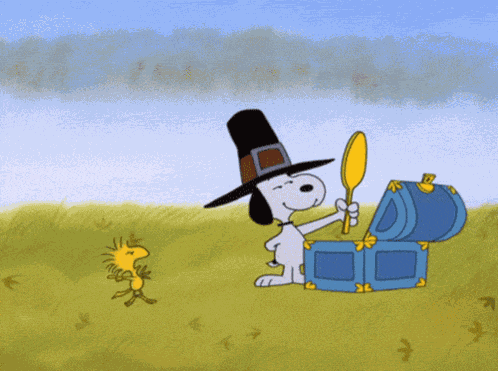 Happy Thanksgiving Charlie Brown Snoopy Happy Thanksgiving Snoopy GIF