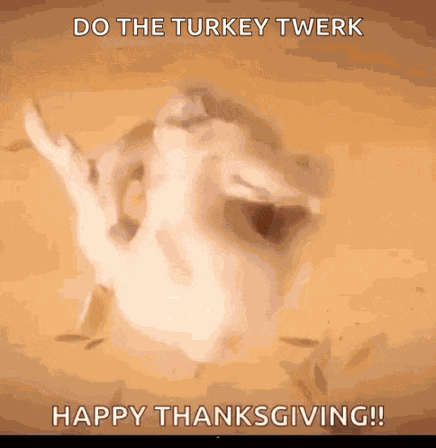 Happy Thanksgiving Happy Turkey Day GIF