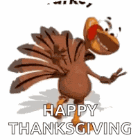 Happy Thanksgiving Happy Turkey Day GIF