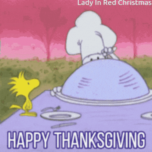 Happy Thanksgiving Snoopy Happy Thankgiving GIF
