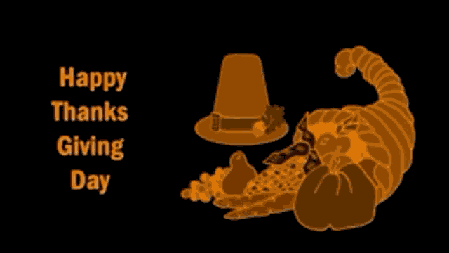 Happy Thanksgiving Turkey GIF