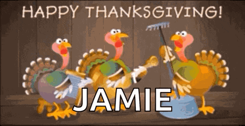 Happy Thanksgiving Turkey GIF