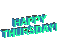Happy Thursday Good Day Sticker