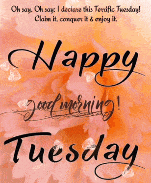 Happy Tuesday Good Tuesday Morning GIF