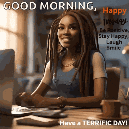 Happy Tuesday Have A Terrific Day GIF