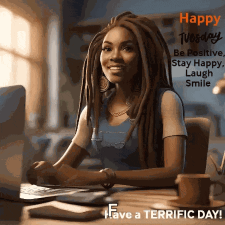 Happy Tuesday Have A Terrific Day GIF