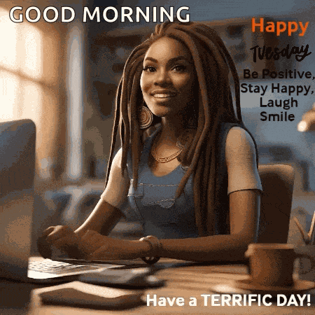 Happy Tuesday Have A Terrific Day GIF
