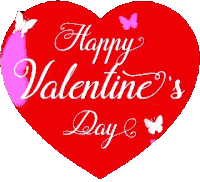 Happy Valentines Day Animated Sticker Sticker