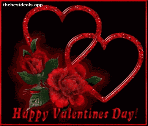 Happy Valentines Day Happy Rose Day GIF