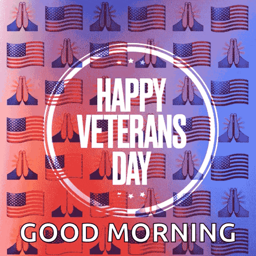 Happy Veterans Day Pray GIF