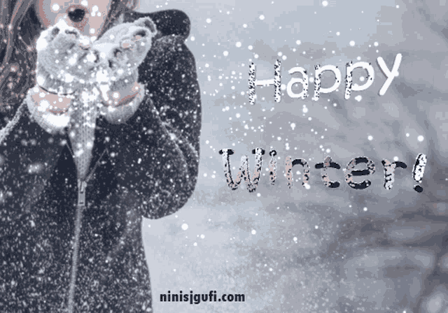 Happy Winter Snow GIF