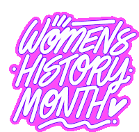 Happy Womens History Month Womxn Sticker