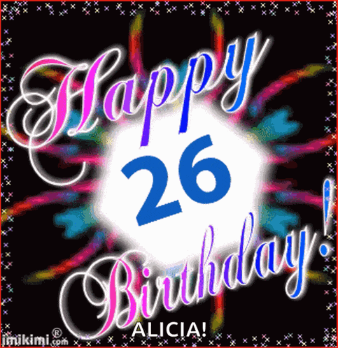 Happy26th Birthday Happy Birthday GIF