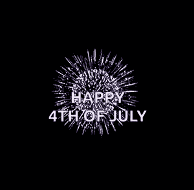 Happy4th Of July Fireworks GIF