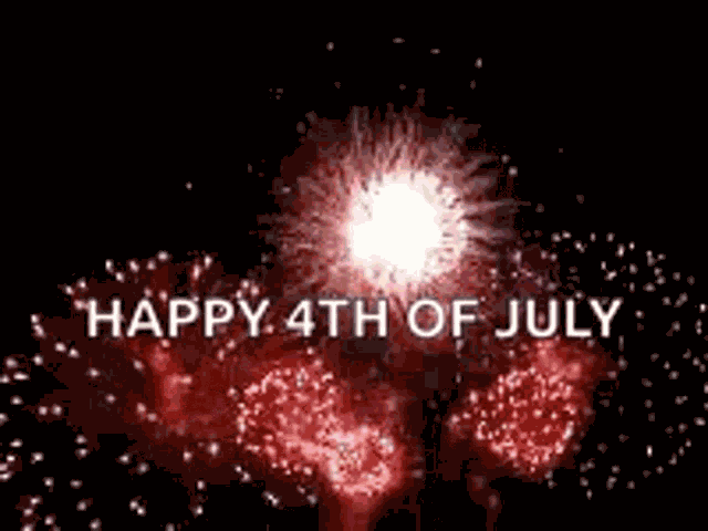 Happy4th Of July Fireworks GIF